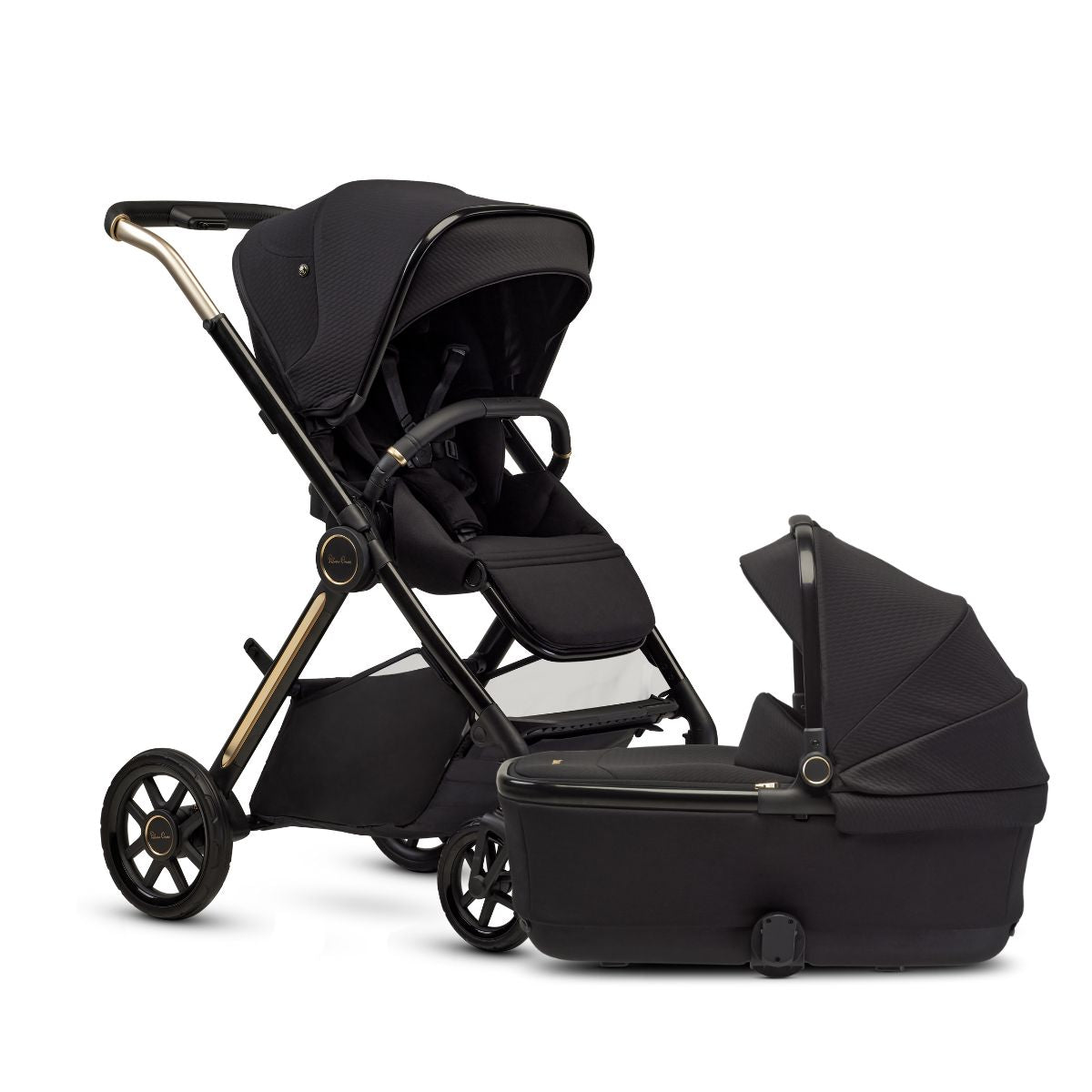 Silver Cross Reef 2 Stroller + Bassinet Bundle 2025 Edition in Espresso