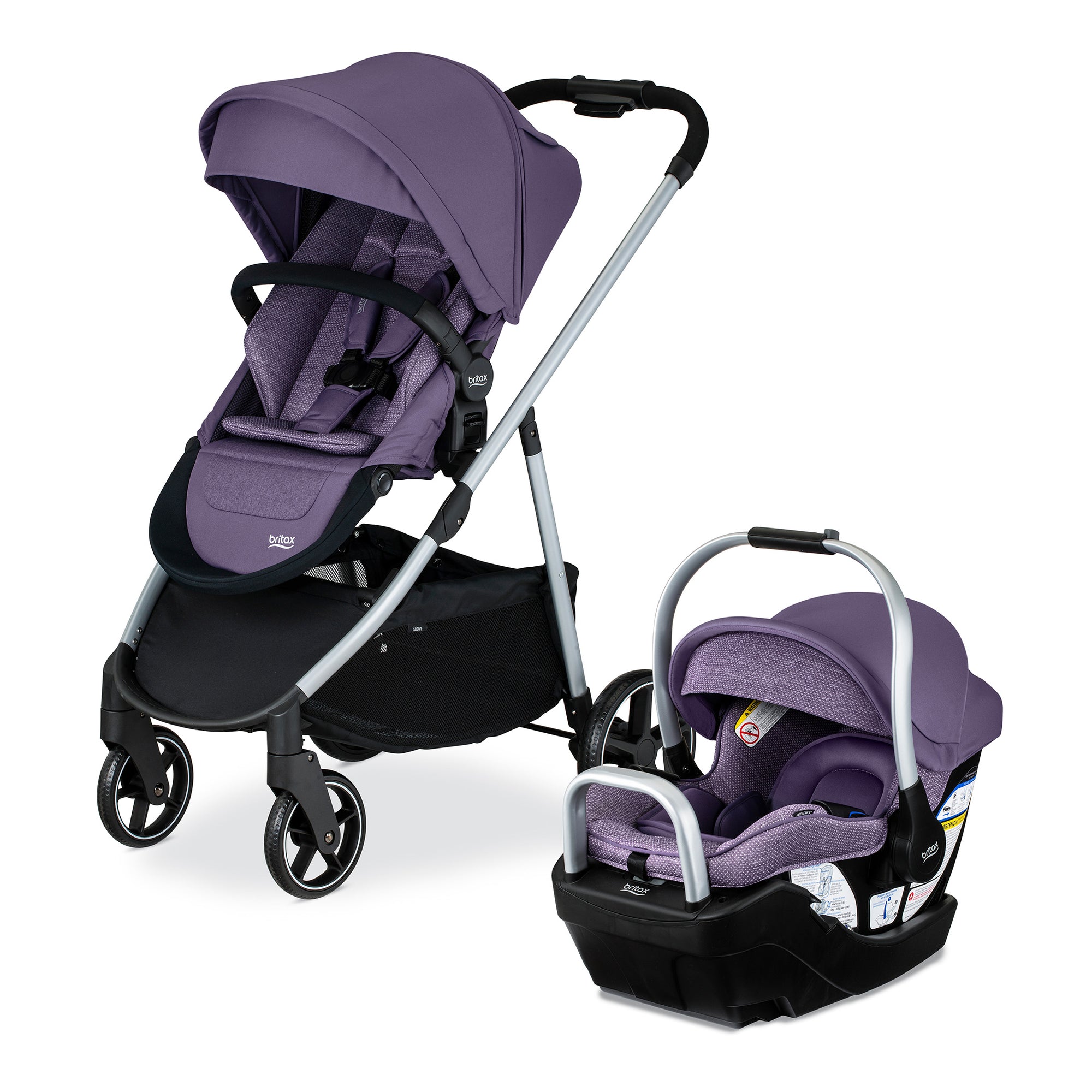Britax Römer Click & Go Adattatori Per Passeggino Silvercross Surf, Compatibili Con Navicella Baby-Safe I-Size, Sistema Viaggio