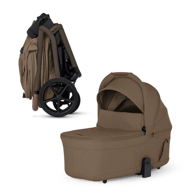 Silver Cross Breez Stroller & Bassinet Bundle in Maple