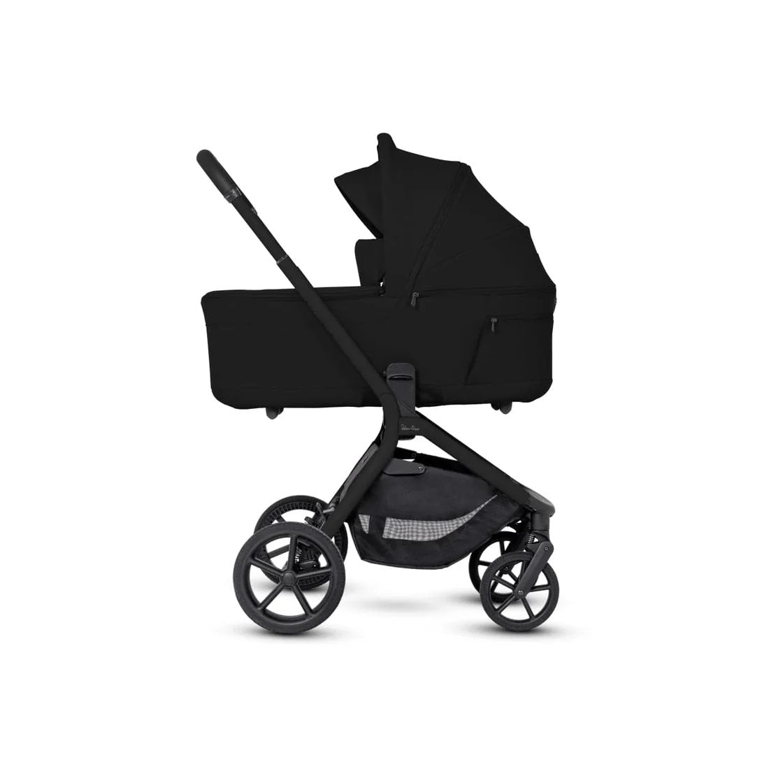 Silver Cross Breez Stroller & Bassinet Bundle in Onyx