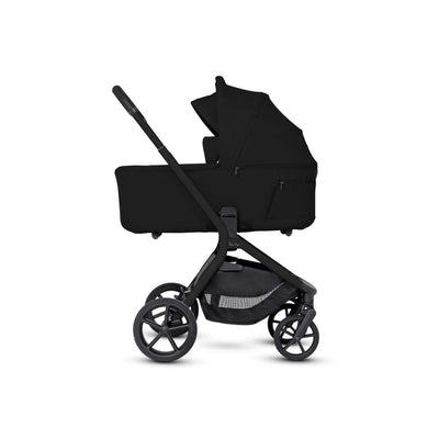 Silver Cross Breez Stroller & Bassinet Bundle in Onyx
