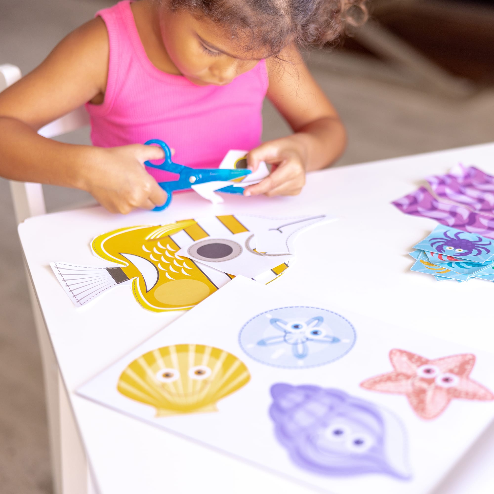 Melissa & Doug Sea Life Scissor Skills Activity Pad