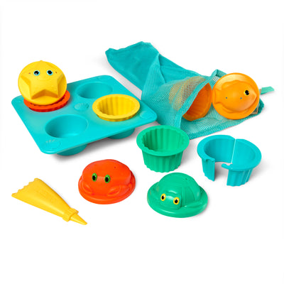 Melissa & Doug Seaside Sidekicks Sand Cupcake Set