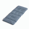 Bumbleride Stroller Seat Liner in Ocean with check print