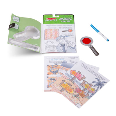 Melissa & Doug Secret Decoder Set - Case of the Slippery Flippers