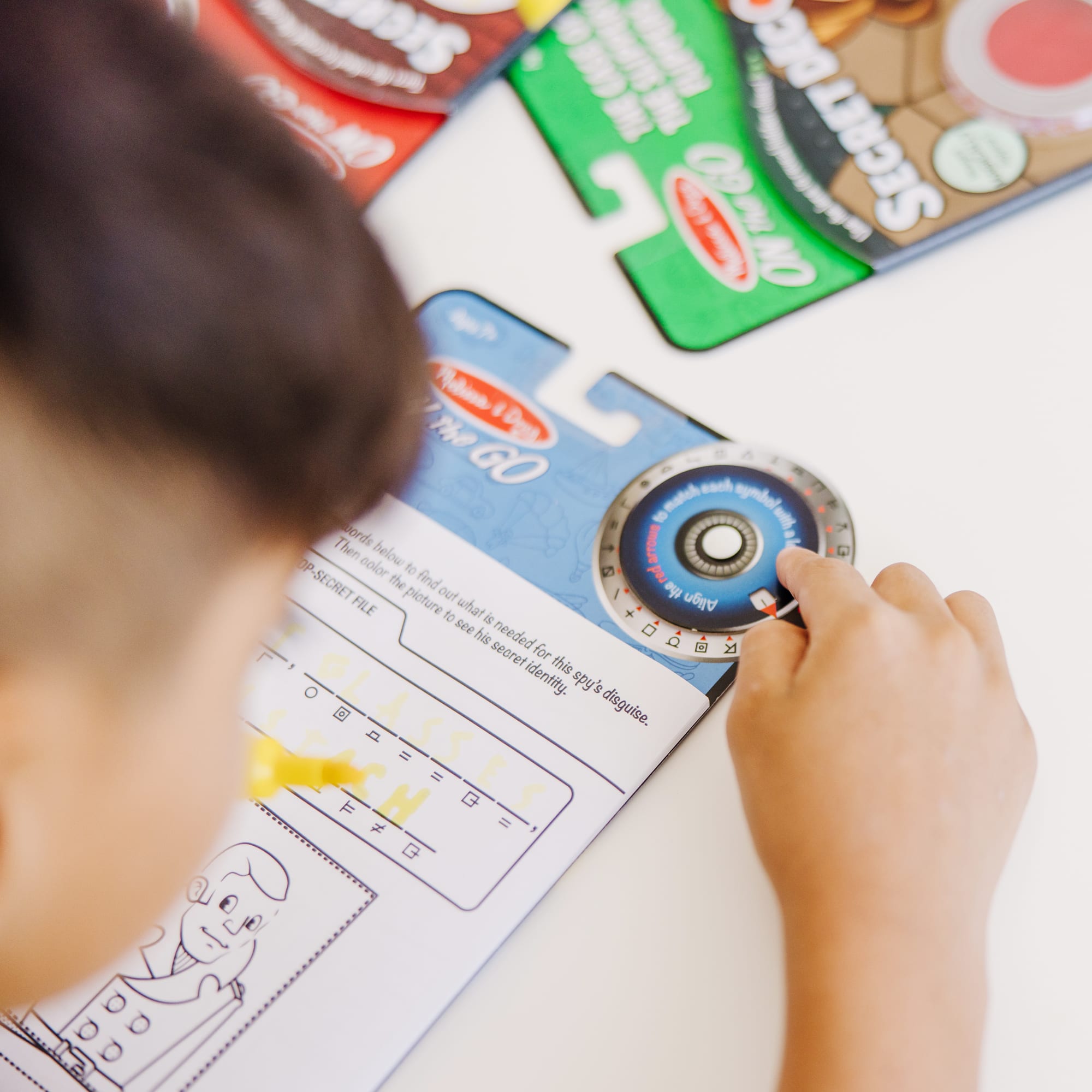 Melissa & Doug Secret Decoder Set - Case of the Slippery Flippers
