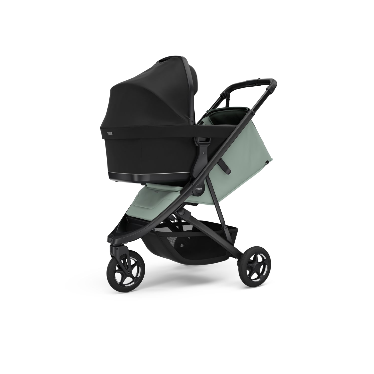Thule Spring 2 2-in-1 bundle in Misted Green