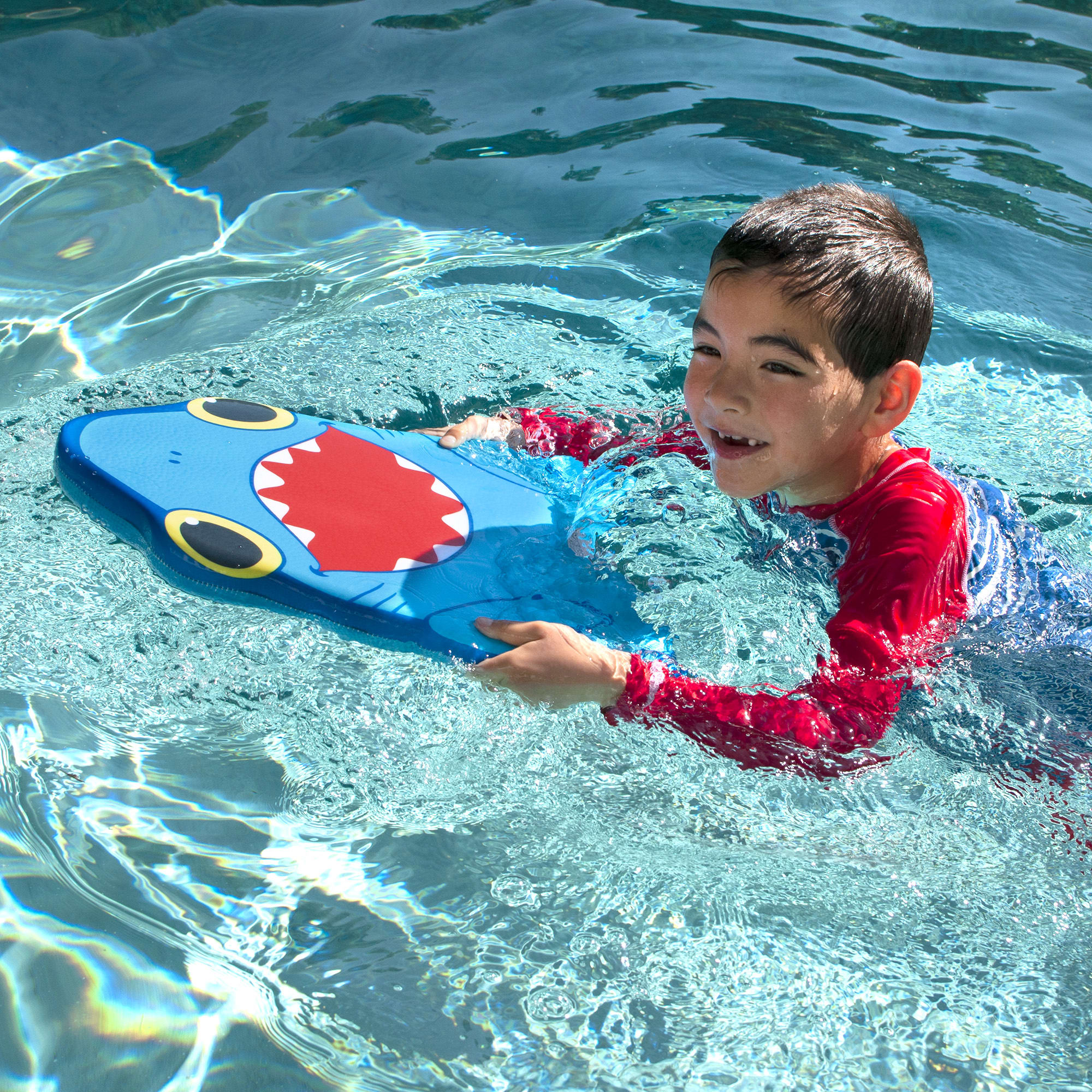 Melissa & Doug Spark Shark Kickboard Pool Toy