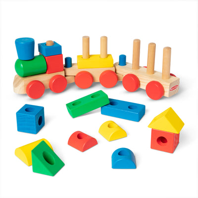 Melissa & Doug Stacking Train Toddler Toy