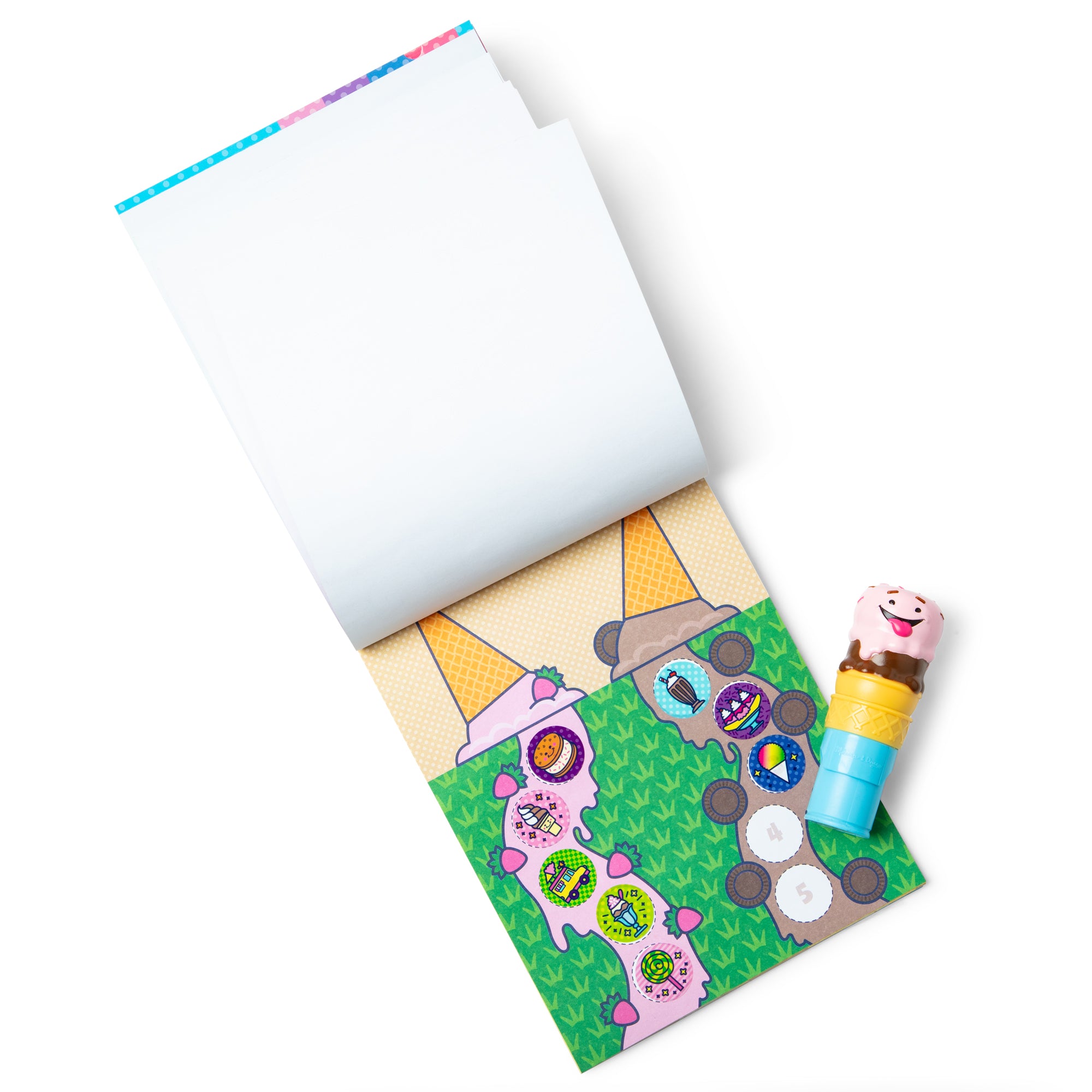 Melissa & Doug Sticker WOW! Activity Pad Set - Ice Cream
