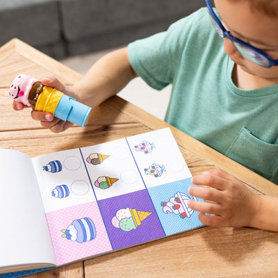 Melissa & Doug Sticker WOW! Activity Pad Set - Ice Cream