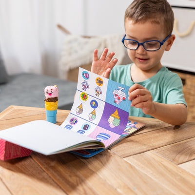 Melissa & Doug Sticker WOW! Activity Pad Set - Ice Cream