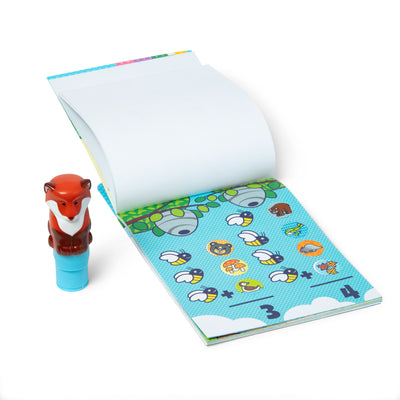 Melissa & Doug Sticker WOW! Activity Pad & Sticker Stamper - Fox