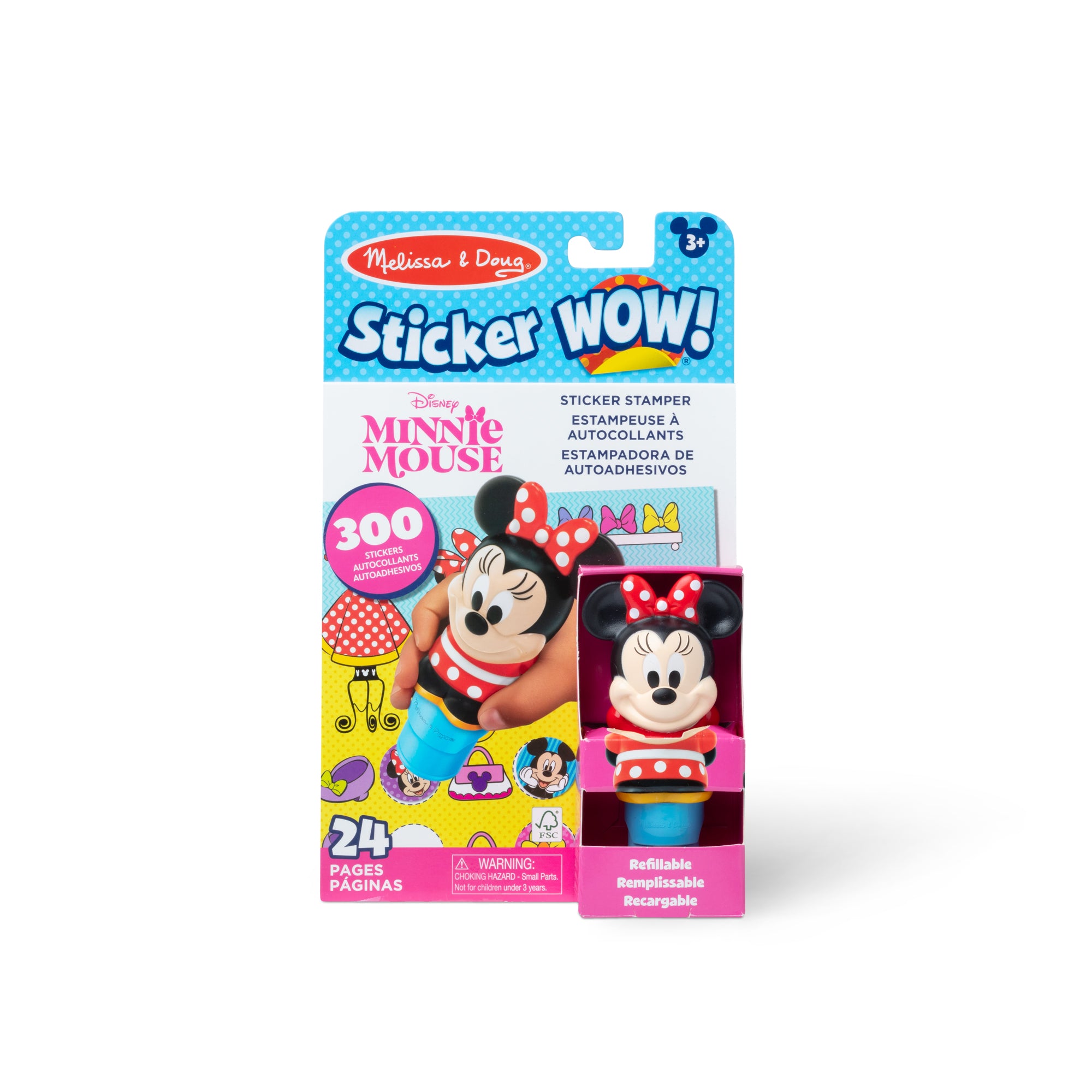 Melissa & Doug Sticker WOW! Activity Pad & Sticker Stamper - Minnie