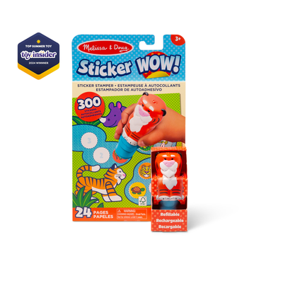 Melissa & Doug Sticker WOW! Activity Pad & Sticker Stamper - Tiger
