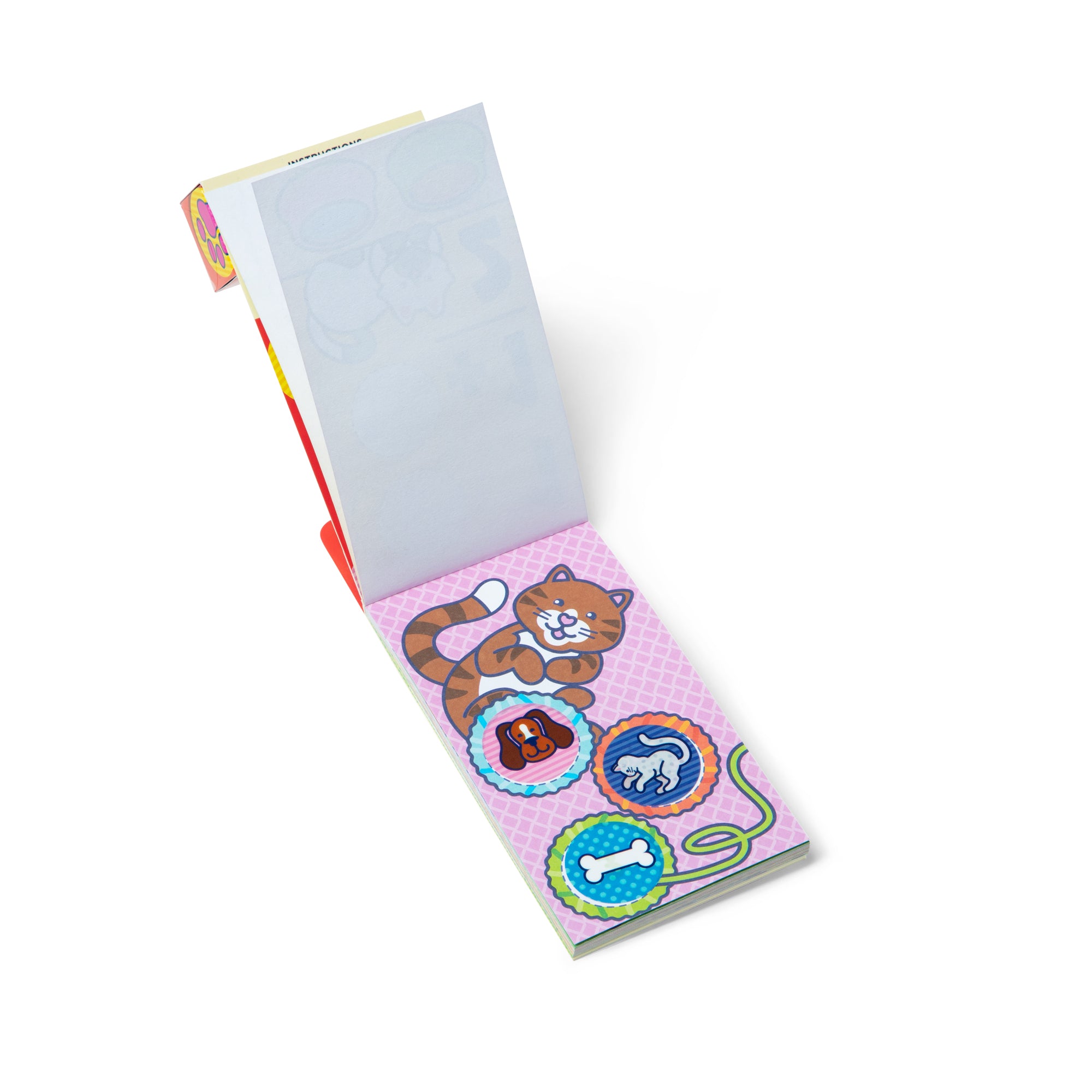 Melissa & Doug Sticker WOW! Mini Activity Pad with Refill Stickers - Pets