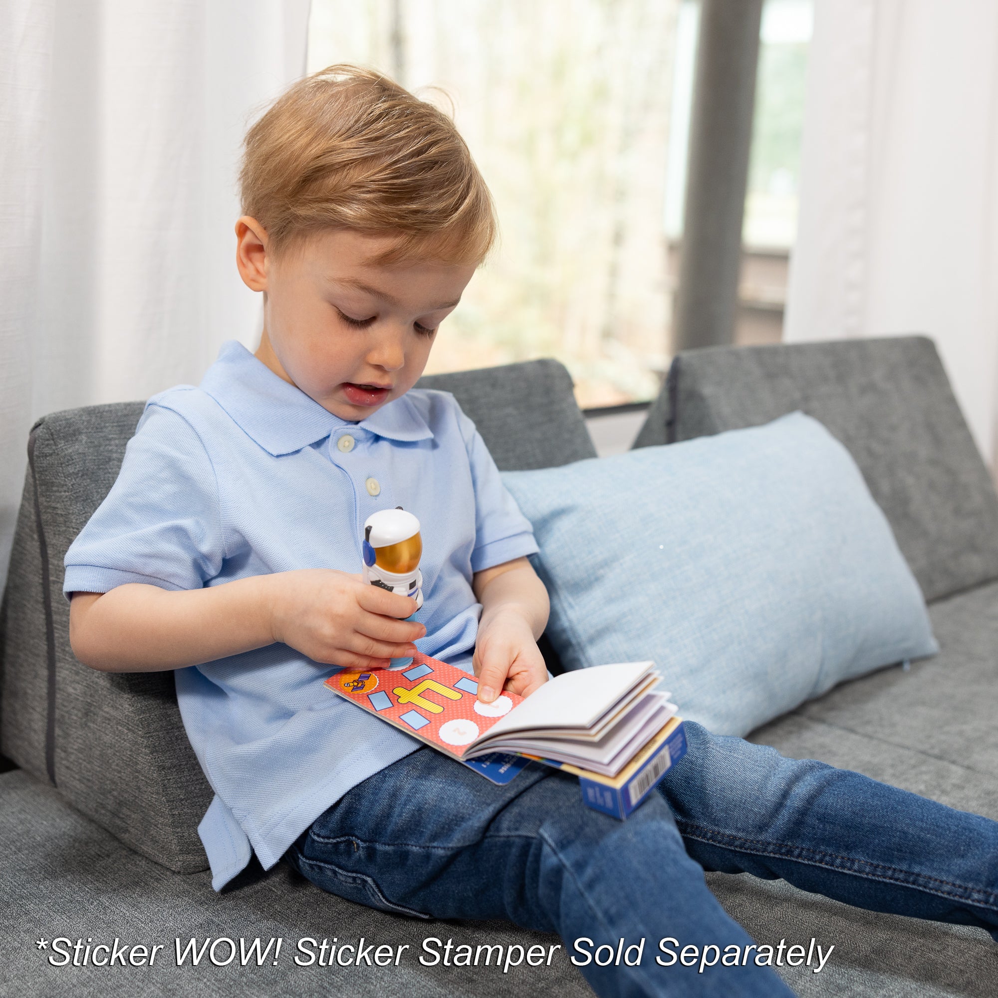 Melissa & Doug Sticker WOW! Mini Activity Pad with Refill Stickers - Surprise Pack 1