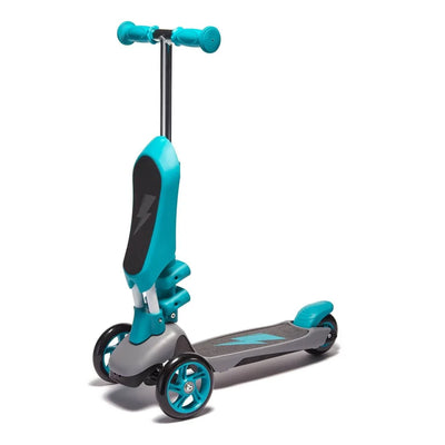 SVOLTA Ace 2-in-1 Sit and Stand Toddler Convertible Scooter in Teal