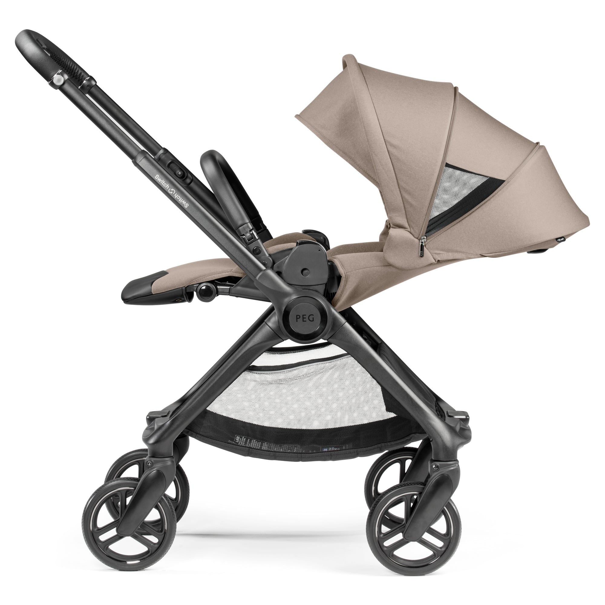 Peg Perego Switch Stroller in Desert