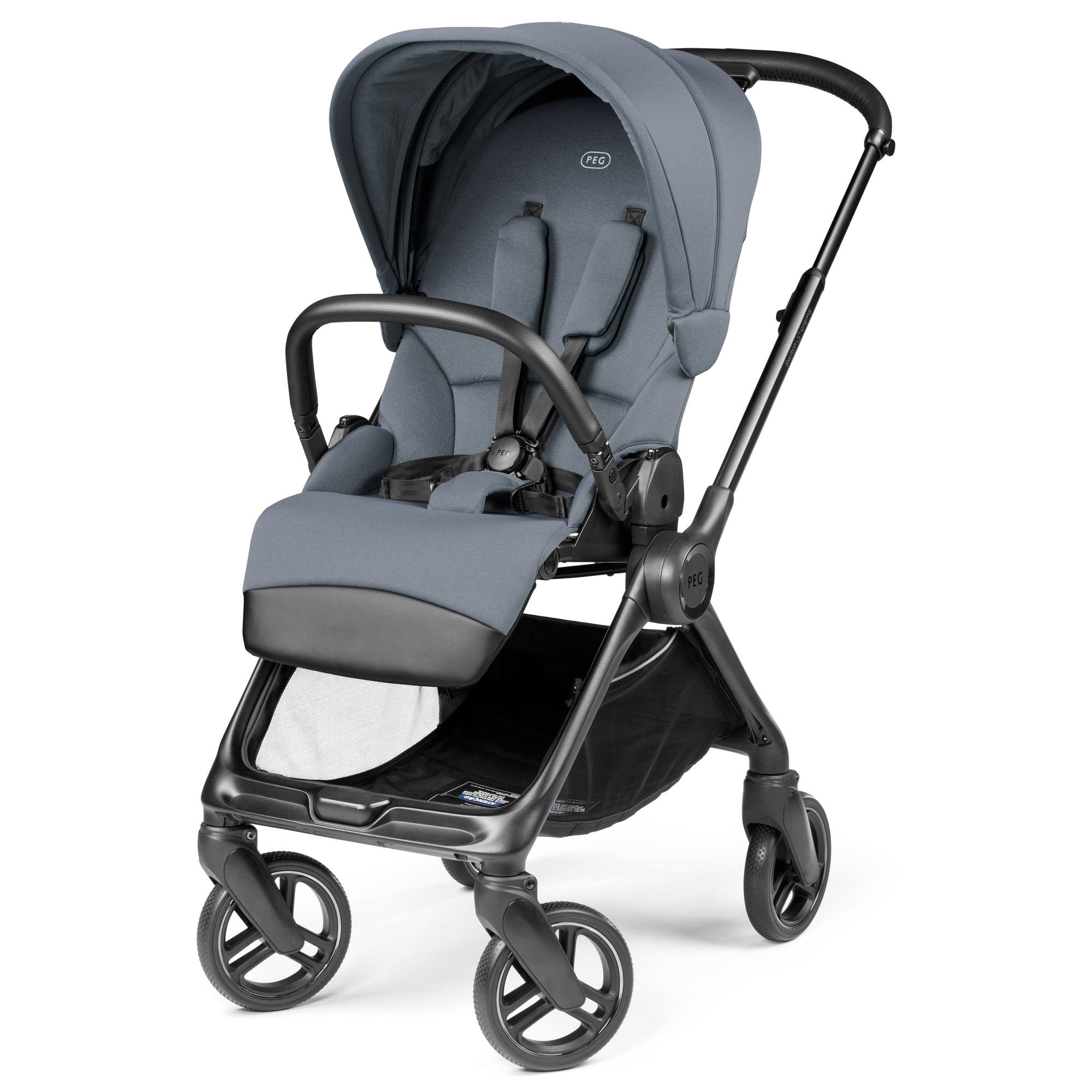Peg Perego Switch Stroller in Nordic Blue