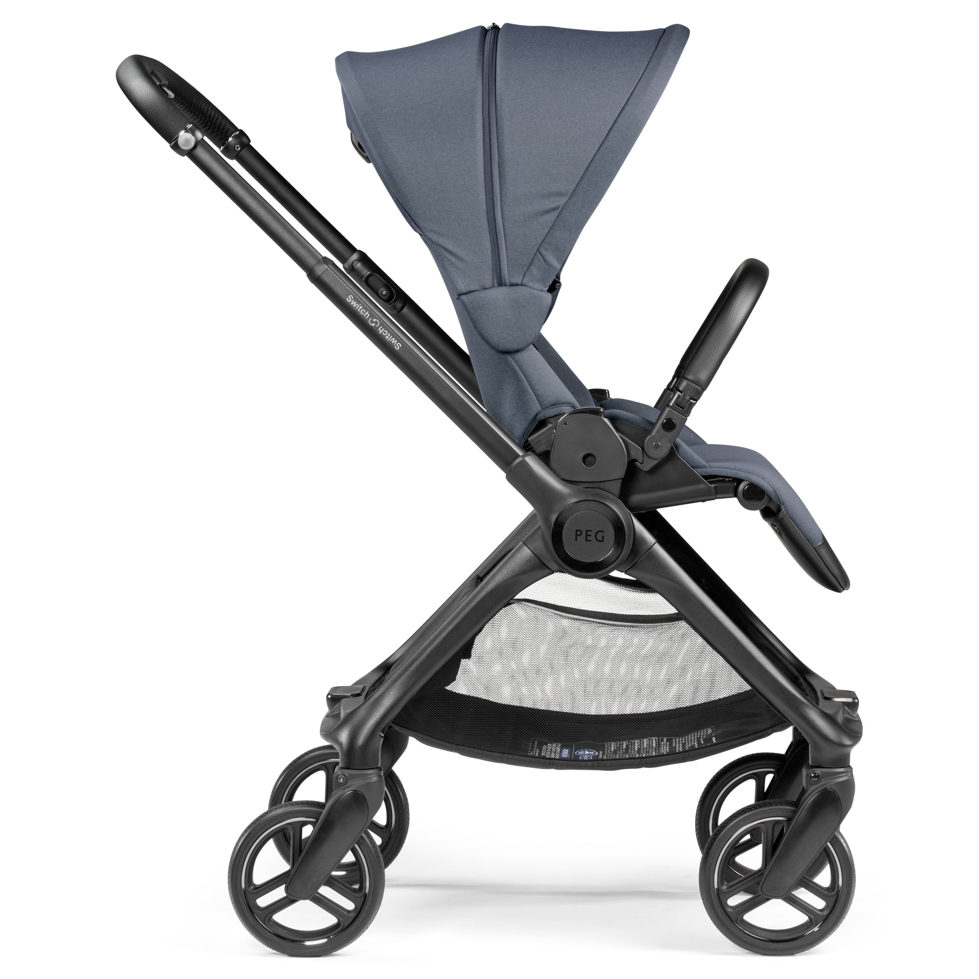 Peg Perego Switch Stroller in Nordic Blue