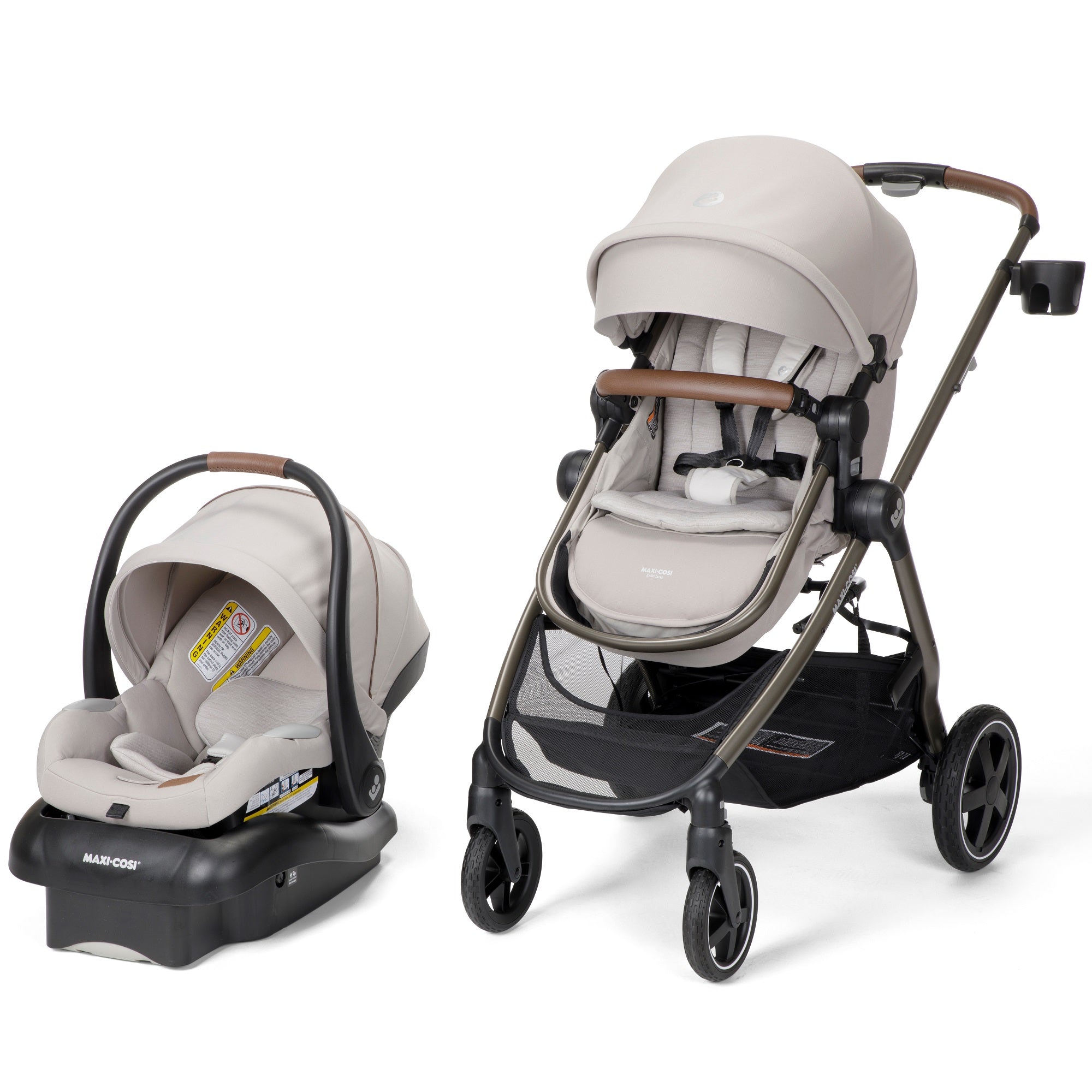 maxi cosi bassinet stroller Maxi-Cosi Zelia2 Luxe 5-in-1 Modular Travel System