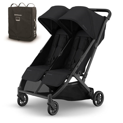 UPPAbaby MINU Duo Stroller + Travel Bag Bundle in James