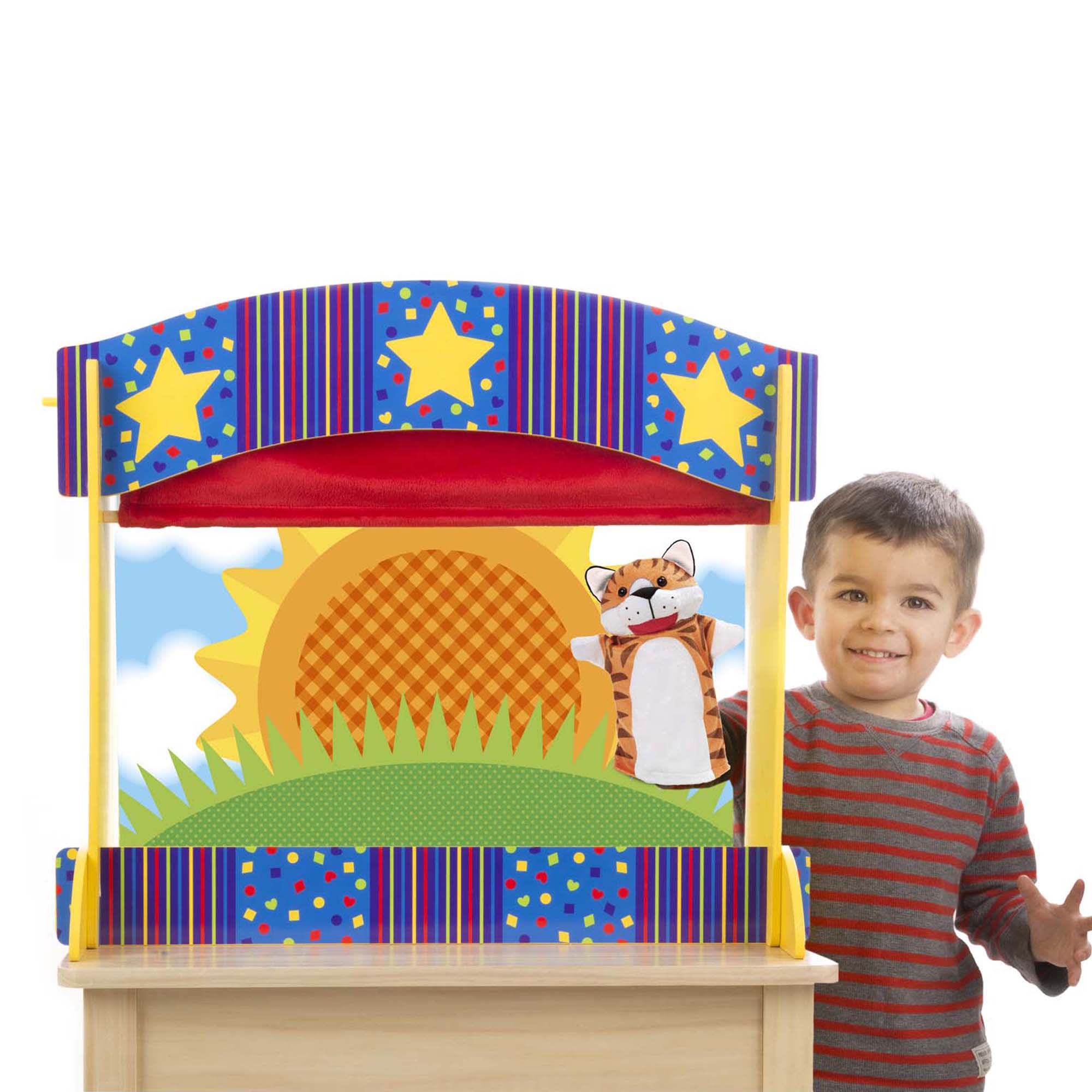 Melissa & Doug Tabletop Puppet Theater