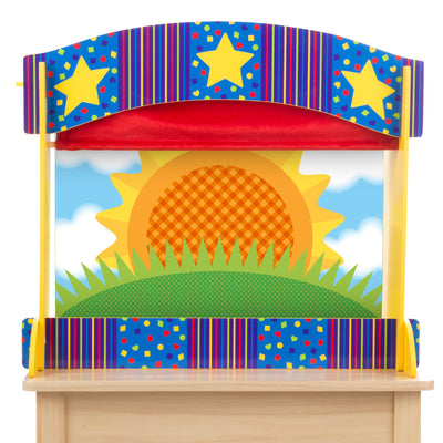 Melissa & Doug Tabletop Puppet Theater