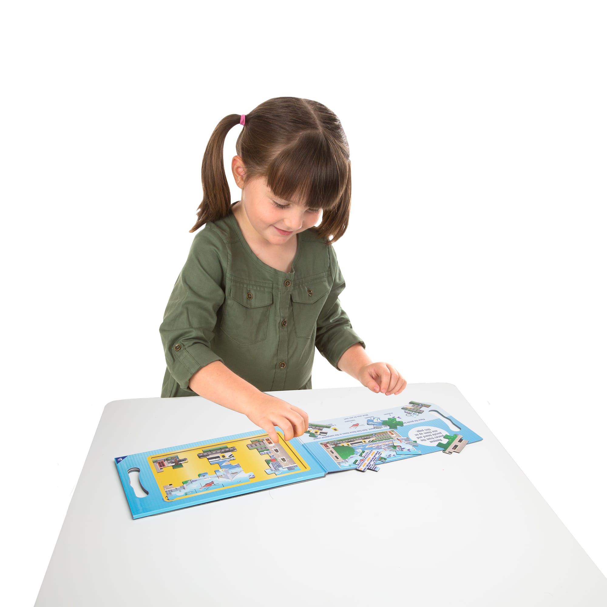 Melissa & Doug Take Along Magnetic Jigsaw Puzzles - Vehicles
