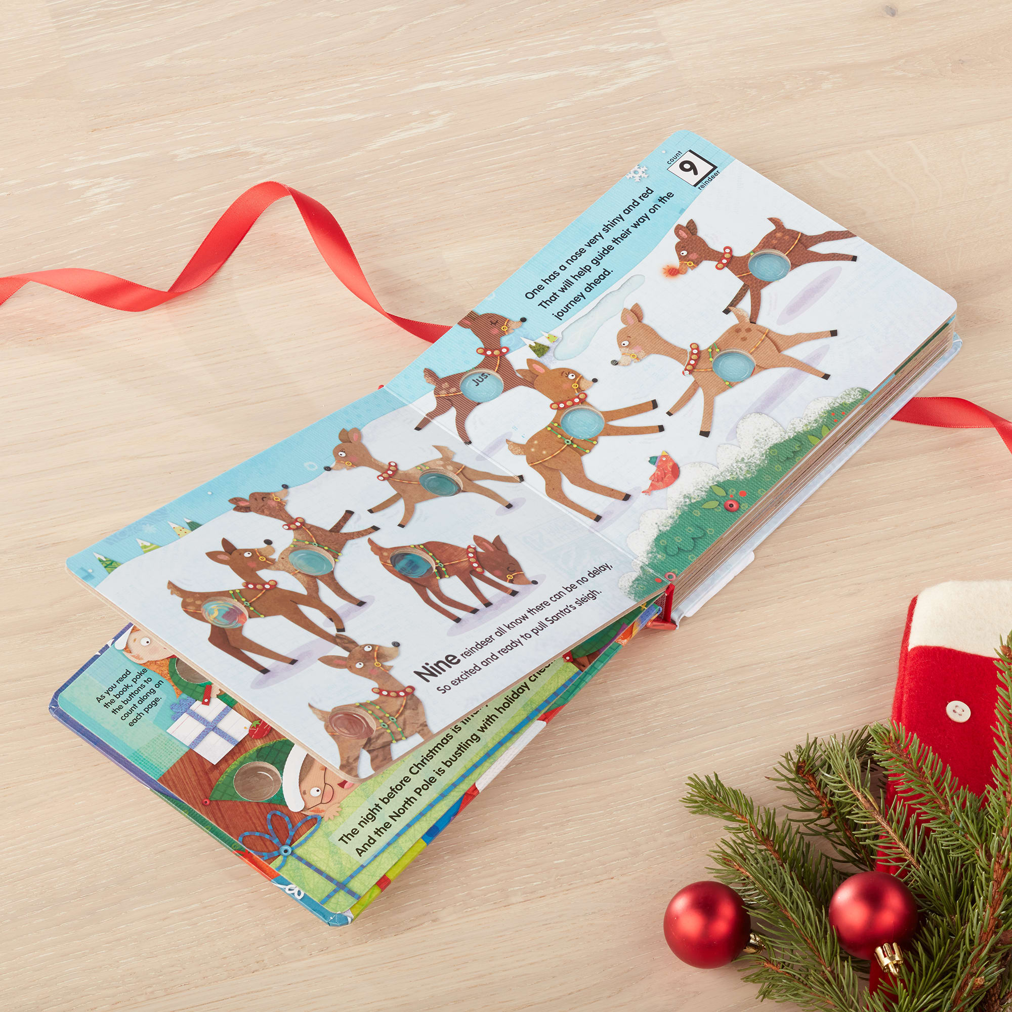 Melissa & Doug Poke-a-Dot: The Night Before Christmas Board Book