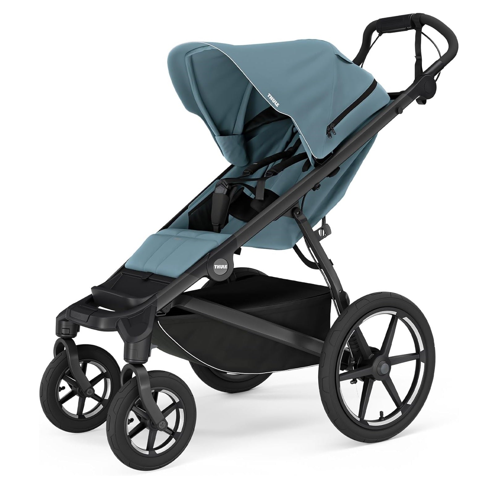 Thule Urban Glide 4-wheel All Terrain Stroller in Mid Blue