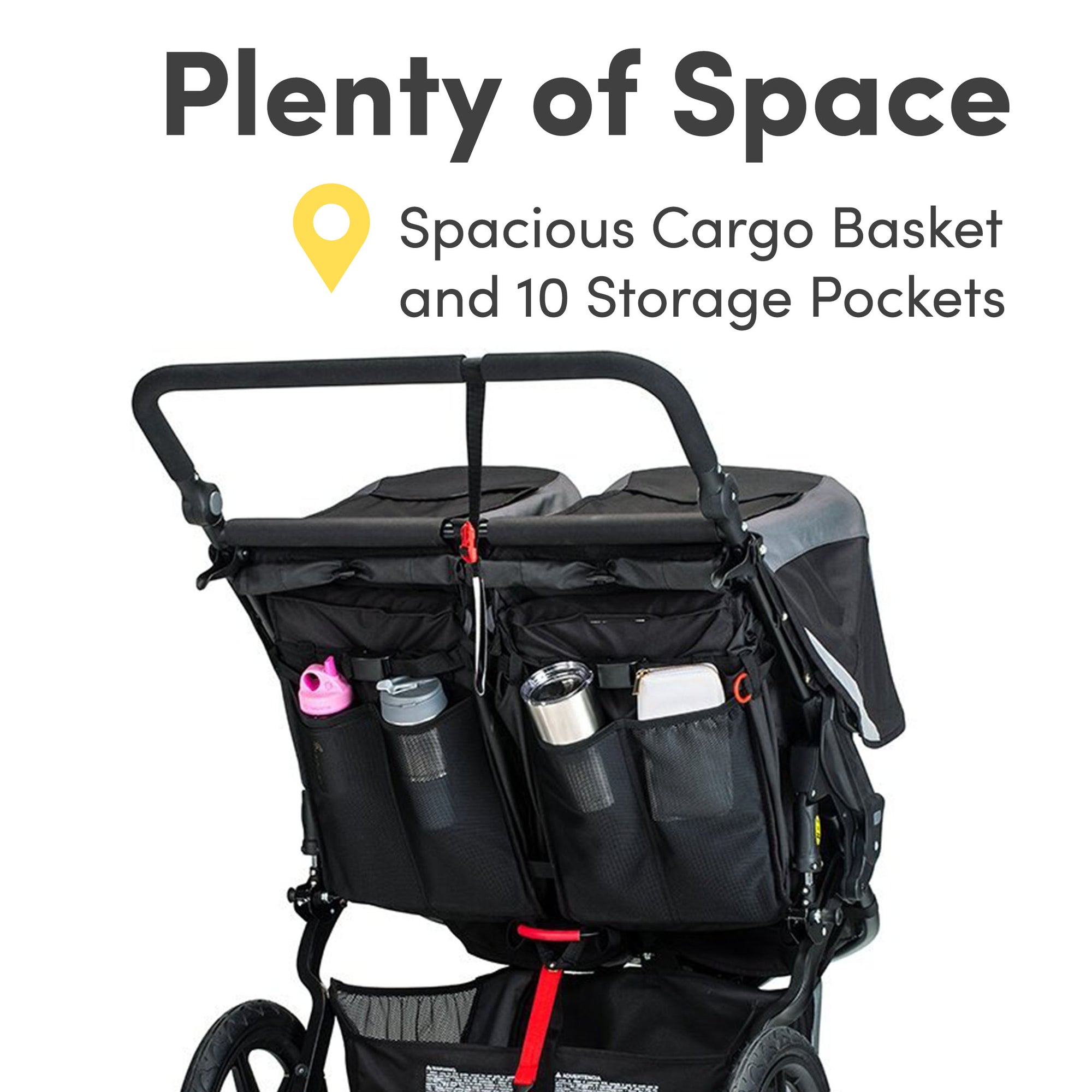 dimensions of bob revolution stroller BOB Revolution Flex 3.0 Duallie Jogging Stroller