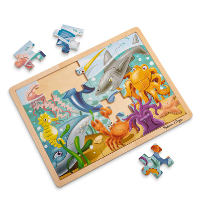 Melissa & Doug Under the Sea Jigsaw (24 pc)