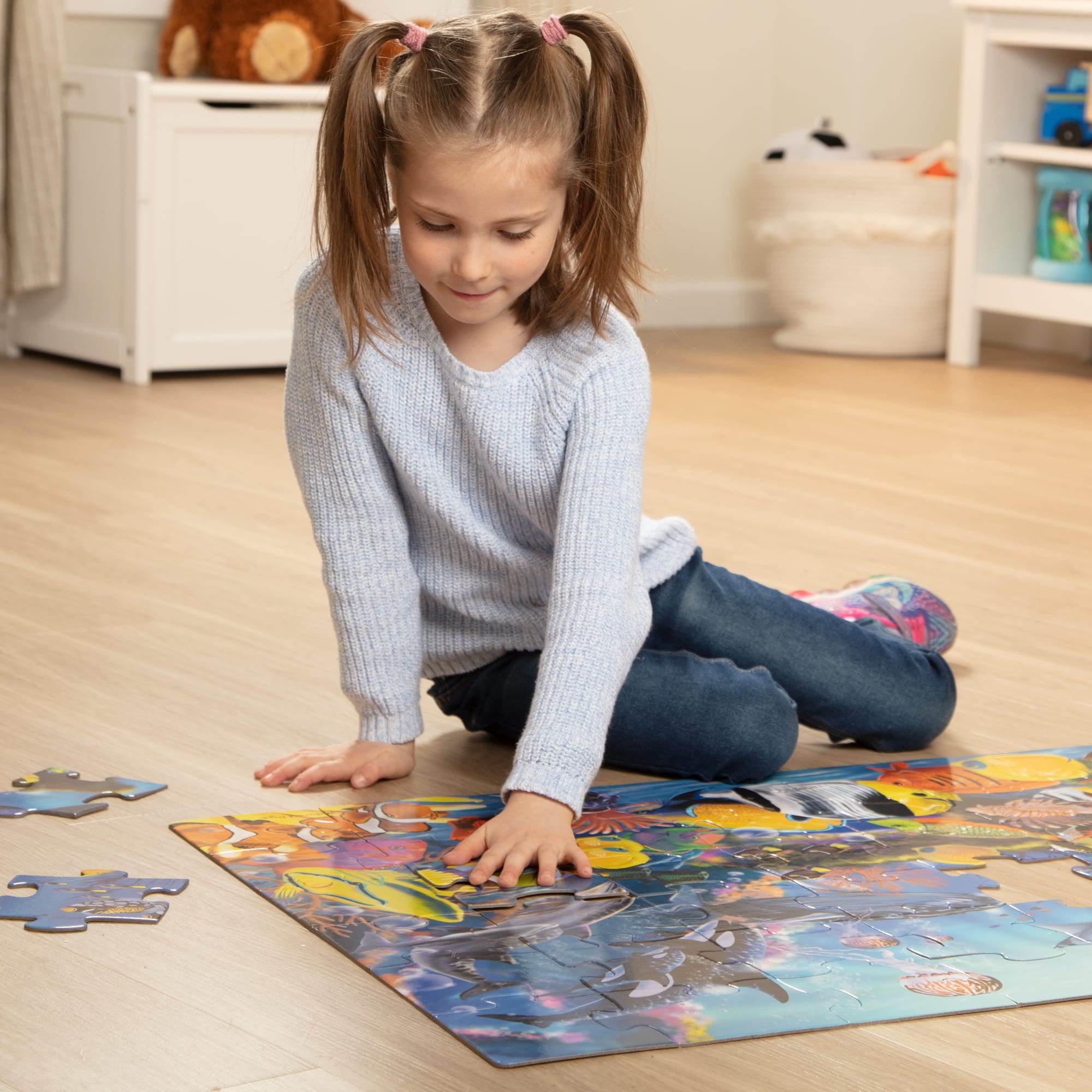 Melissa & Doug Underwater Floor Puzzle - 48 Pieces