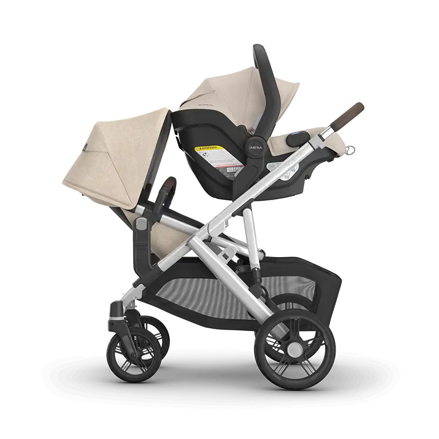 UPPAbaby Vista V3 + Mesa V3 + Upper Adapters + RumbleSeat V3 Bundle in Declan
