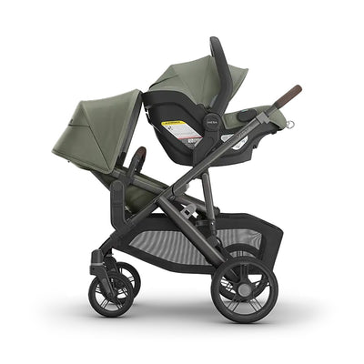 UPPAbaby VISTA V3 + MESA V3 + Upper Adapters + RumbleSeat V3 Bundle in Evelyn