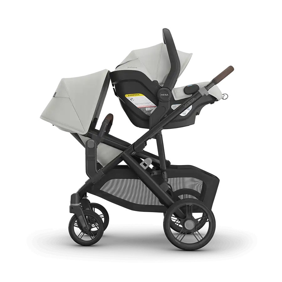 UPPAbaby Vista V3 + Mesa V3 + Upper Adapters + RumbleSeat V3 Bundle in Savannah