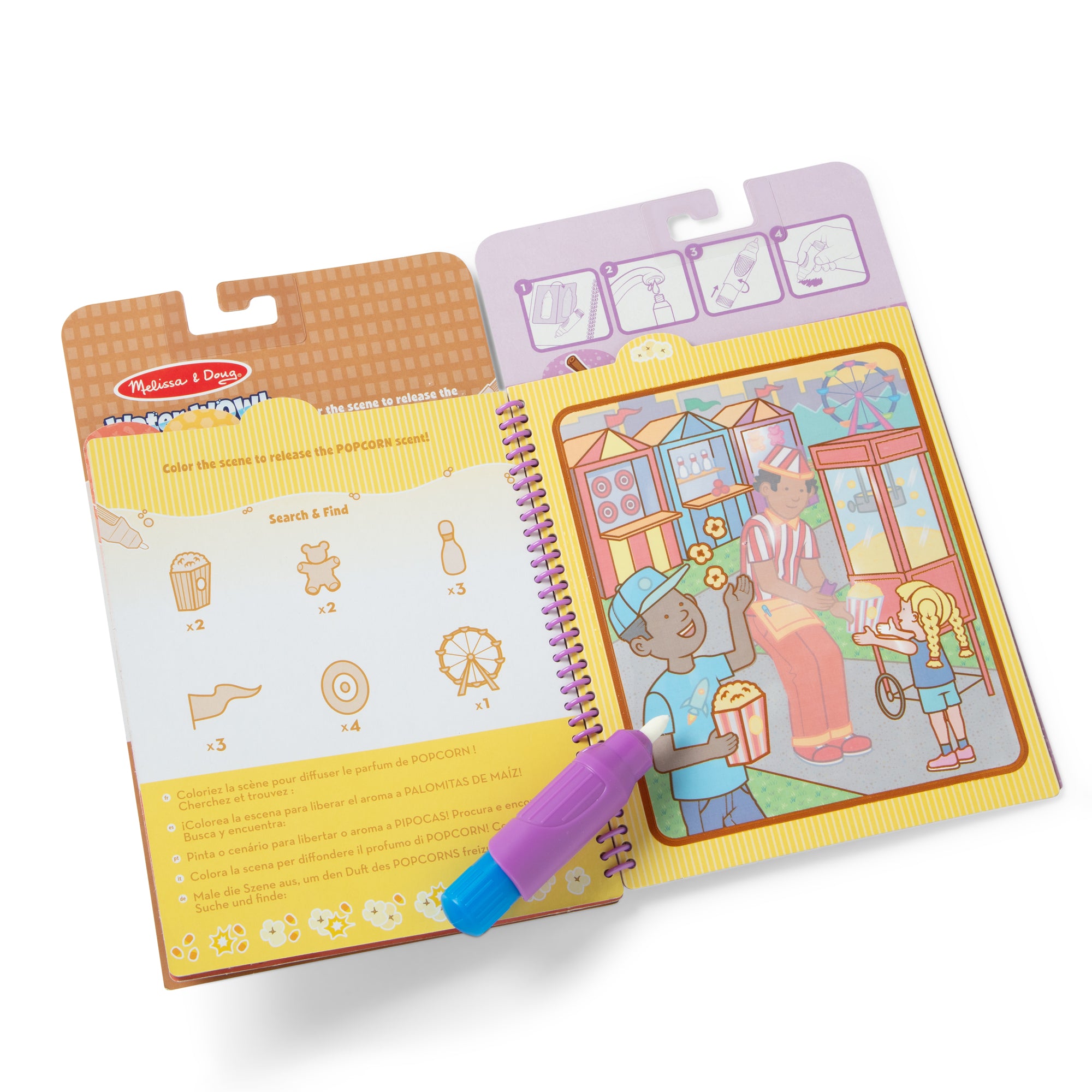 Melissa & Doug Water WOW! Treat Scented Pad
