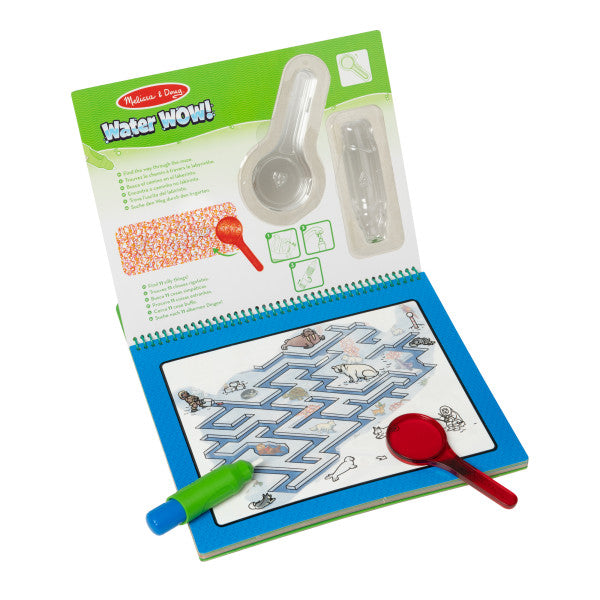 Melissa & Doug Water Wow Animal Antics Deluxe Water Reveal Pad