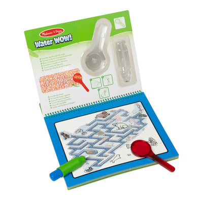 Melissa & Doug Water Wow Animal Antics Deluxe Water Reveal Pad