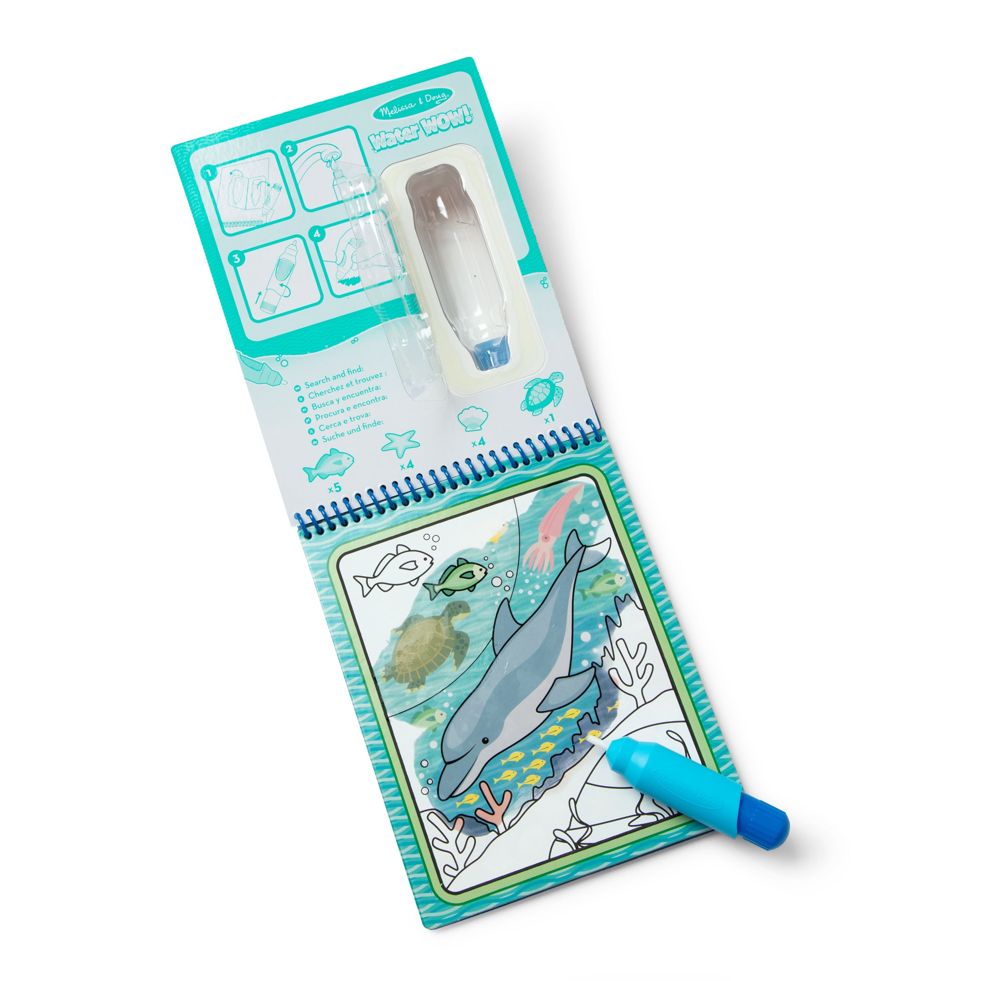 Melissa & Doug Water Wow! - Under The Sea Water Reveal Pad