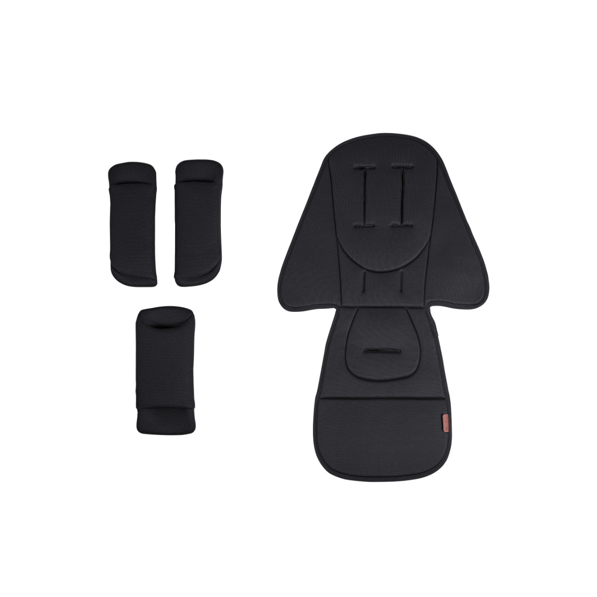 Silver Cross Wave 3 Seat Liner & Harness Pad Set in Licorice