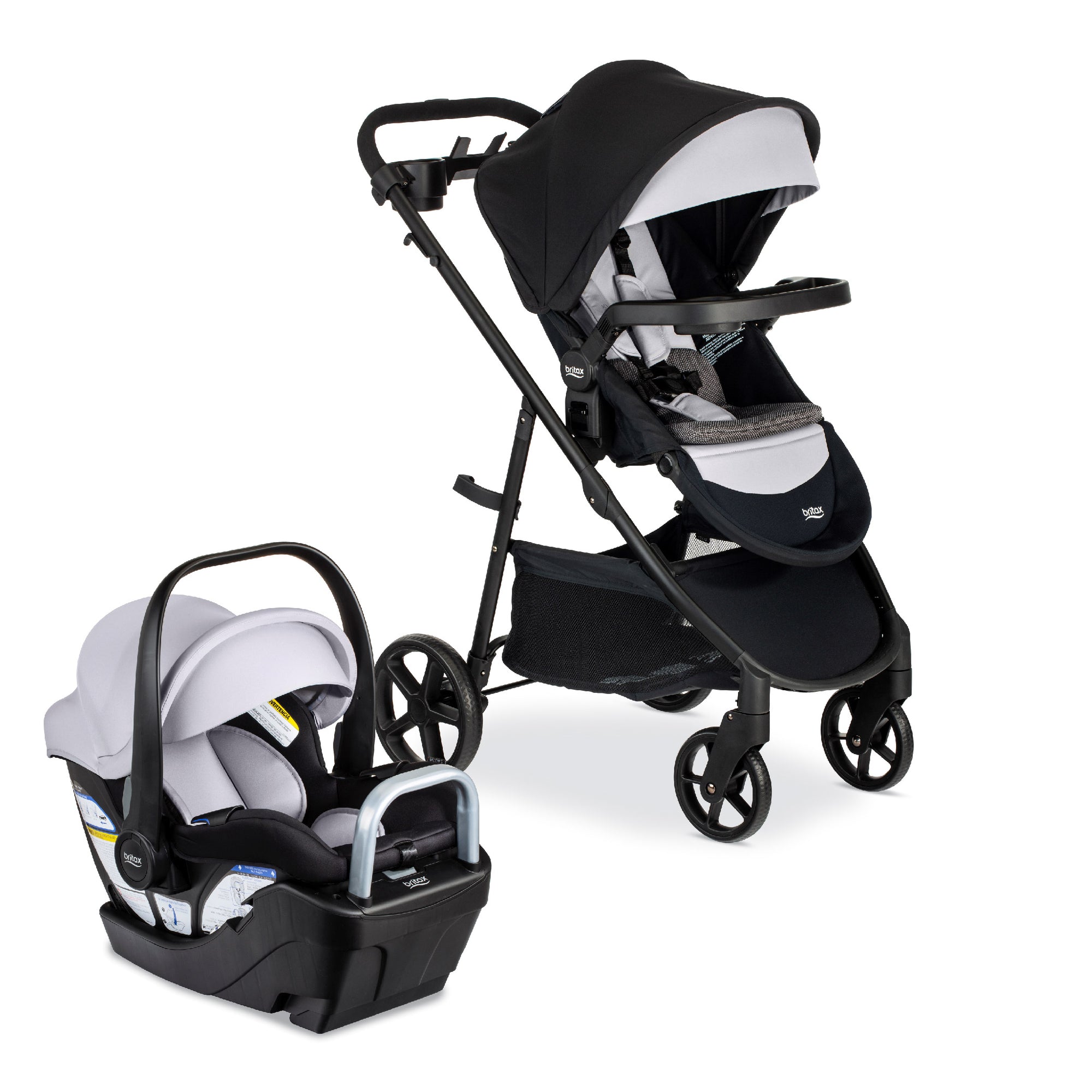 britax b smart 4 wheeler Britax Willow™ Brook™ S+ Travel System