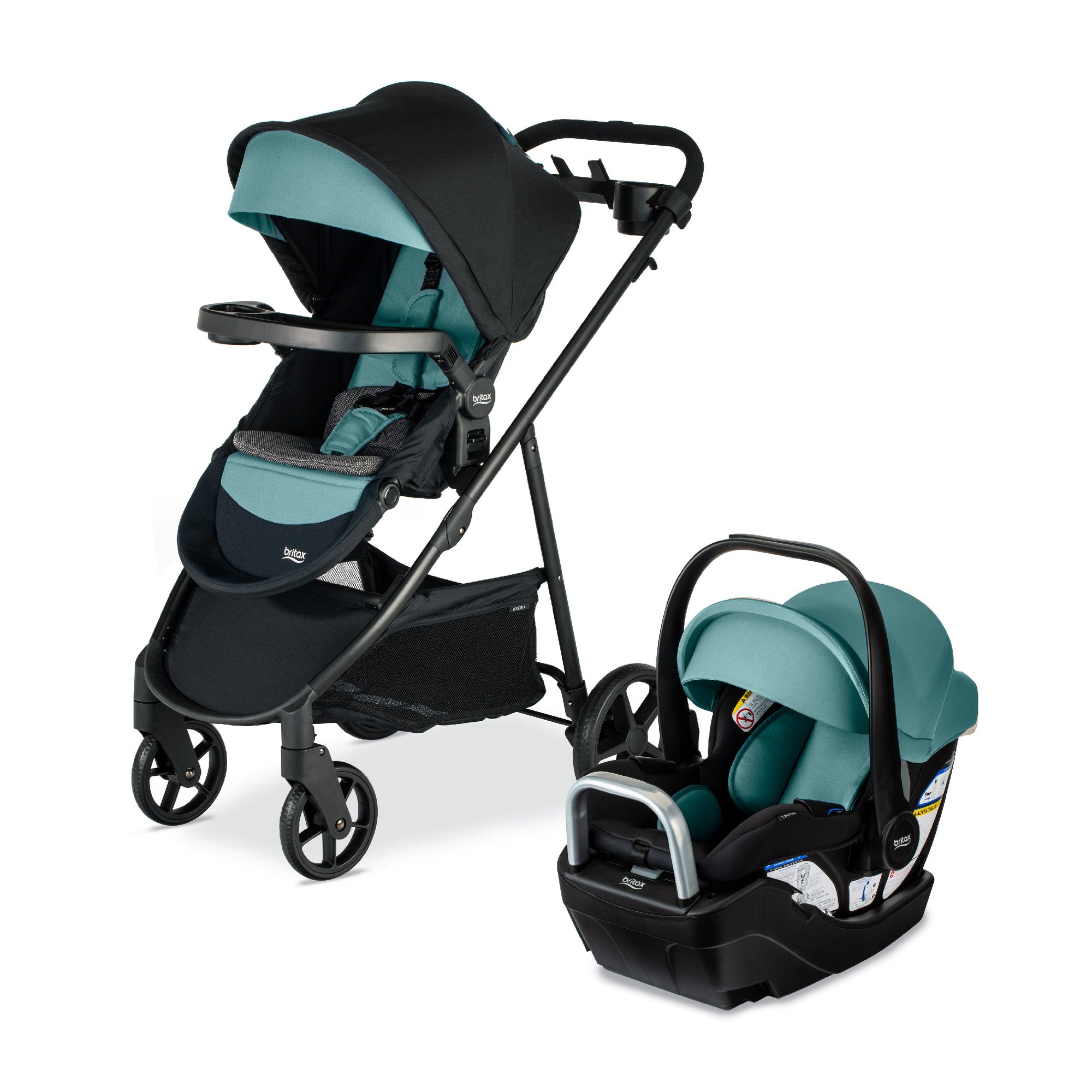 Britax twin travel system best sale