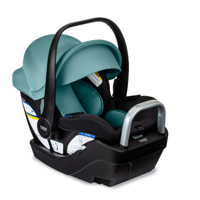 Britax Willow™ S Infant Car Seat with Alpine Base in Jade Onyx