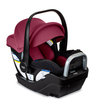 Britax Willow™ S Infant Car Seat with Alpine Base in Ruby Onyx