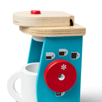 Melissa & Doug Wooden Brew & Serve Coffee Set