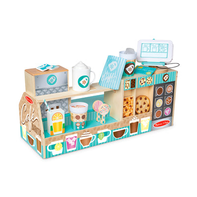 Melissa & Doug Wooden Cafe Barista Coffee Shop