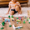 Melissa & Doug Wooden Town Play Set